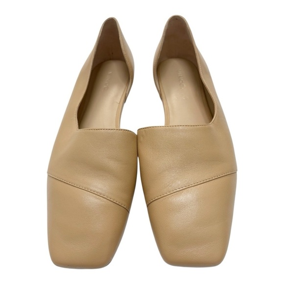 Vince Cyder D’Orsay Square Toe Flats Size 10 - Picture 4 of 10
